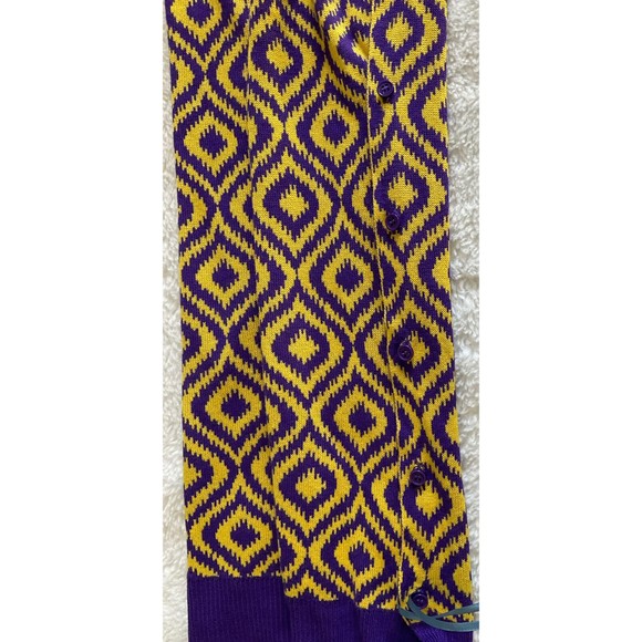 Scene Weaver Papillon Scarf Purple/Yellow Many Ways to Wear Scarf/Shawl etc. NEW - Picture 8 of 12